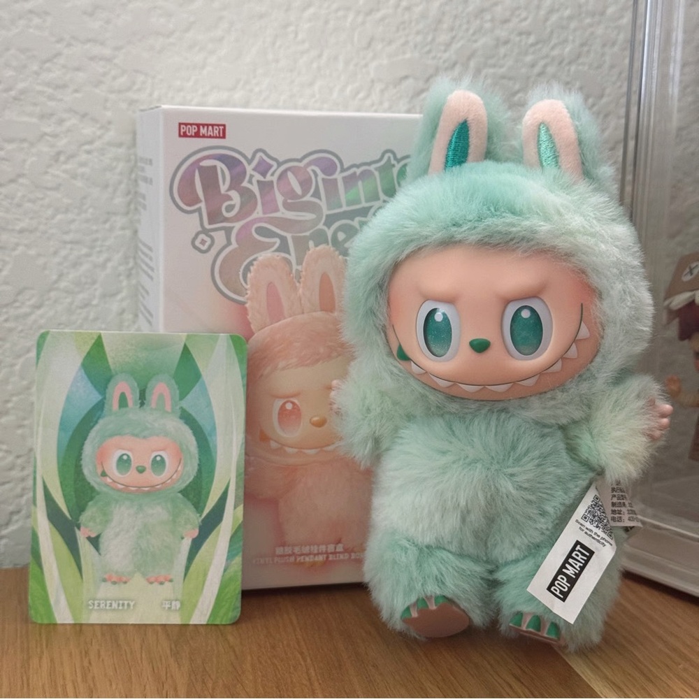 Authentic Pop Mart Labubu The Monsters Big Into Energy Series -SERENITY
